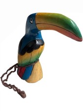 Hand-Carved Painted Wooden