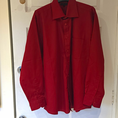Matalan mens red poly - red, cotton