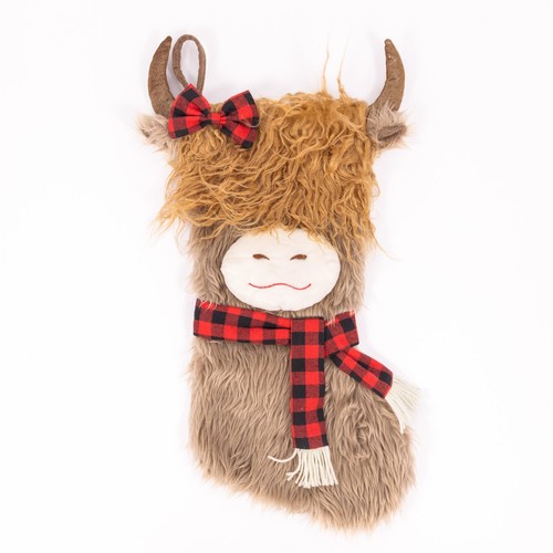 Christmas stocking highland - christmas,