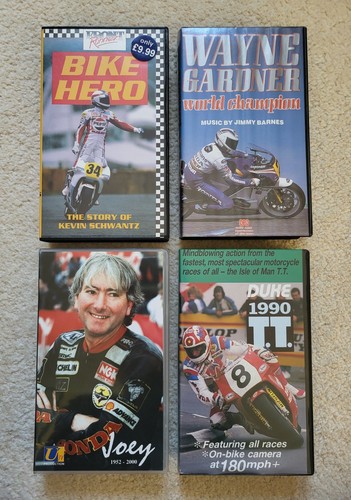 Motorcycle bike vhs videos - motorcycle,