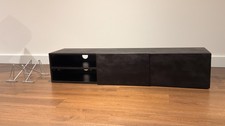 Swoon Editions Axel Media Unit (TV Stand) Sandblasted Black - Great condition