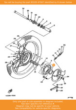 YAMAHA Oil Seal, 93105-47007