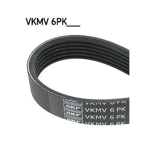 Ribbed belt skf vkmv 6pk1650 - belt,