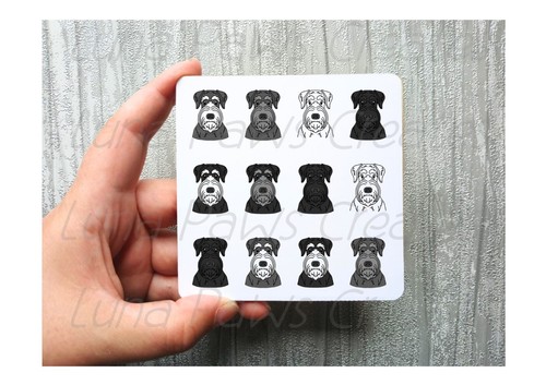 Giant schnauzer coaster - giant,