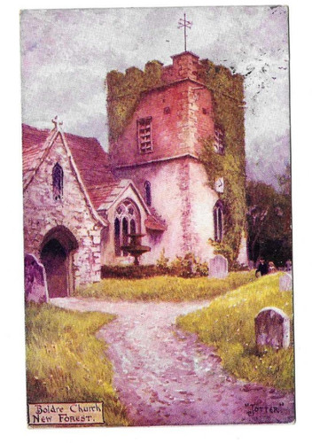 Hampshire postcards boldre - postcards,