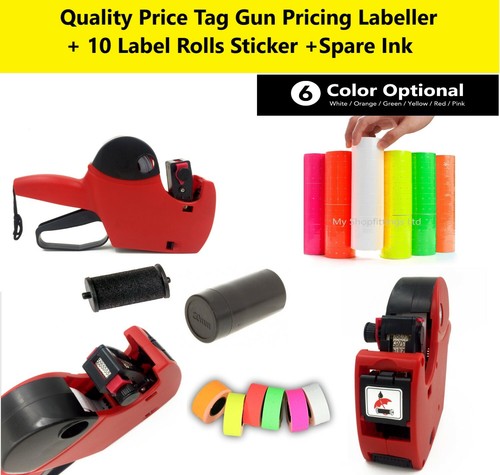 New price tag gun - gun, pricing