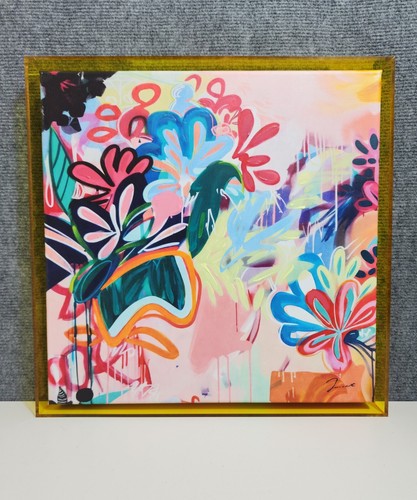 Wall art colourful abstract - wall,