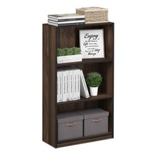 3-Tier Columbia Walnut/Black