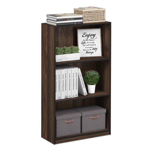 Tier columbia walnut black - 3-tier, walnut/black