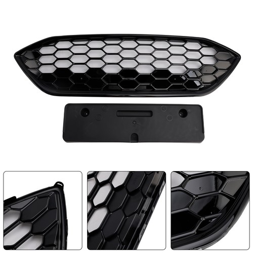 Gloss black front - gloss,
