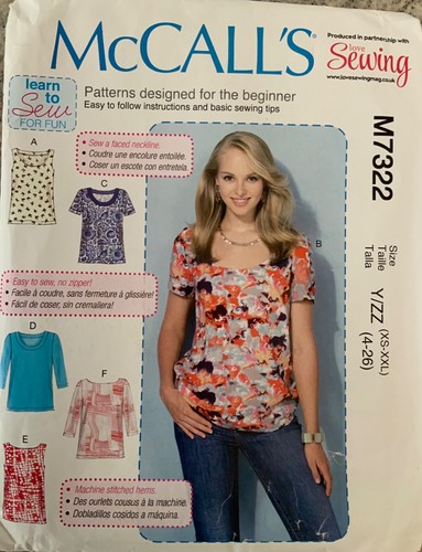 Mccall 7322 ladies - mccall’s,