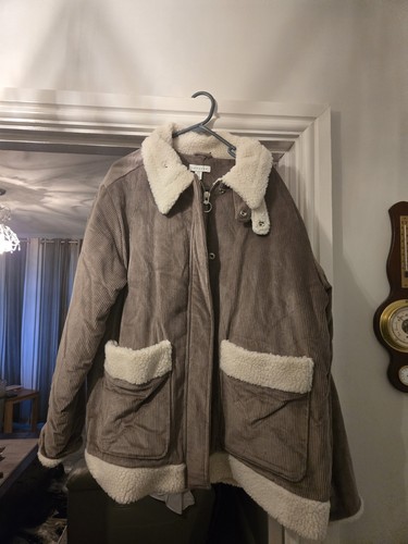 Corduroy aviator jacket - corduroy,