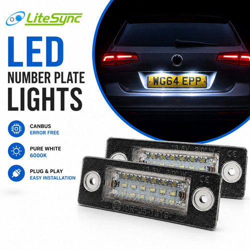 Smd led rear number - smd, licence