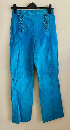 Vintage suede trousers - suede,