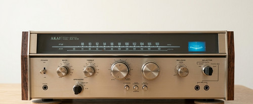 Akai 910 stereo receiver - akai,