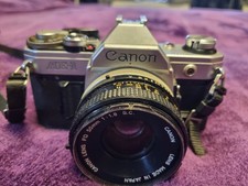Canon AV-1 Film Camera  and