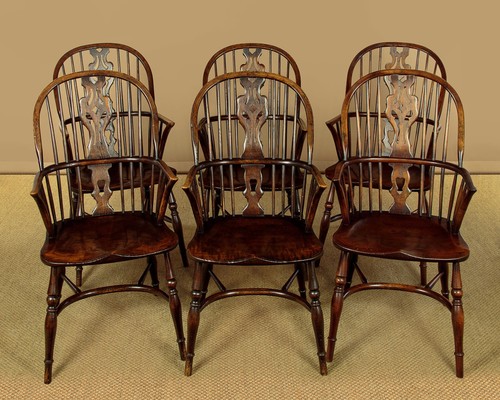 Set six georgian - set, ash