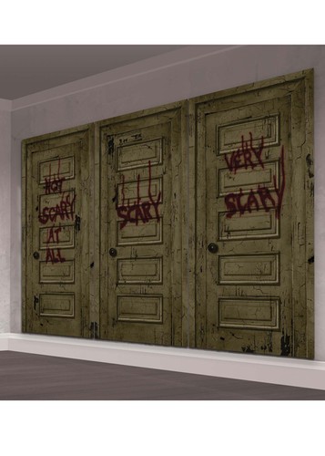 Clown pennywise scary door - scary,