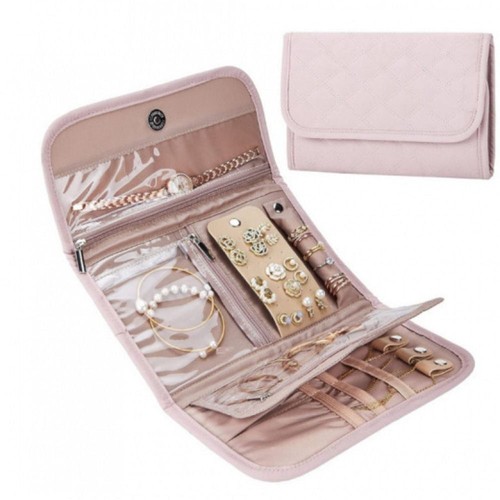Foldable travel jewelry case - travel,