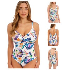 Fantasie Paradiso Swimsuit Control Underwired Twist Front Womens Swimwear 501831