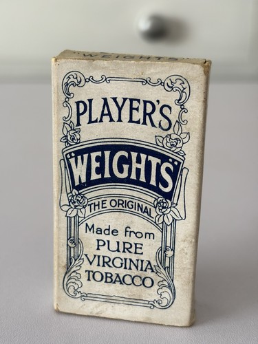 Vintage players weights - players,