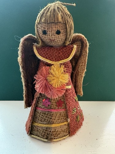 Vintage jute and cardboard - vintage,