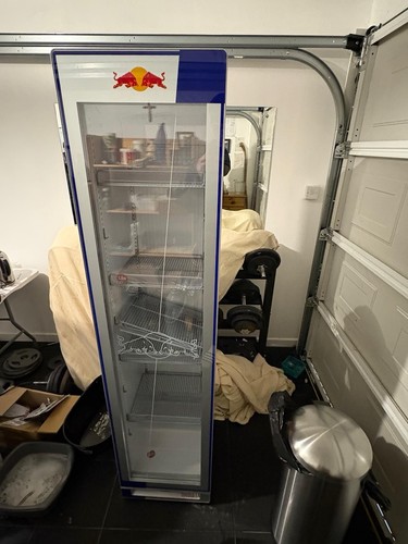 Red bull cooler drinks fridge - bull,