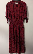 Oliver Bonas burgundy leopard