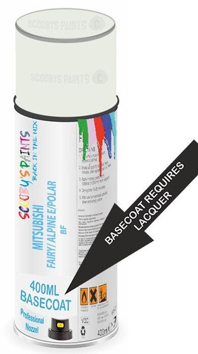 Basecoat spray for mitsubishi - basecoat,