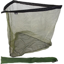 NGT 36" Inch Landing Net with Metal Spreader V Block Carp Fishing & Stink Bag.
