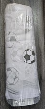 White football sport printed
