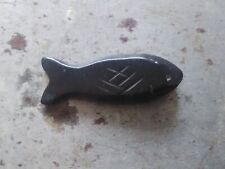 Antique Native American Zuni Fish Fetish Bead. 1600s/1700s.