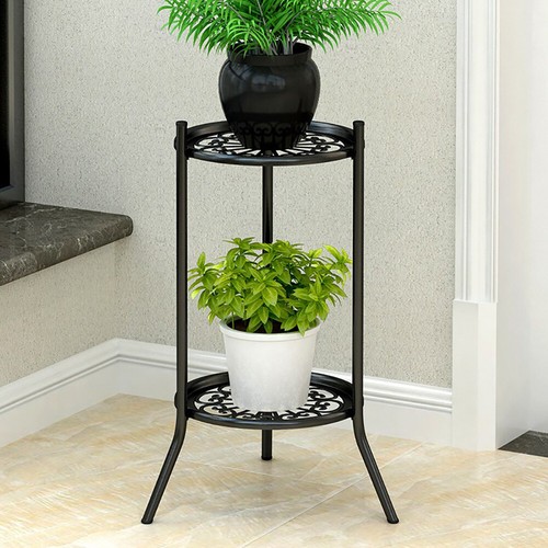 Metal plant stand tier - plant,