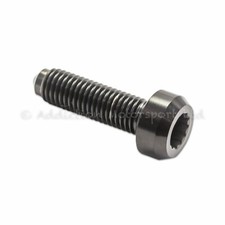1x Titanium Black Bolt for BBS