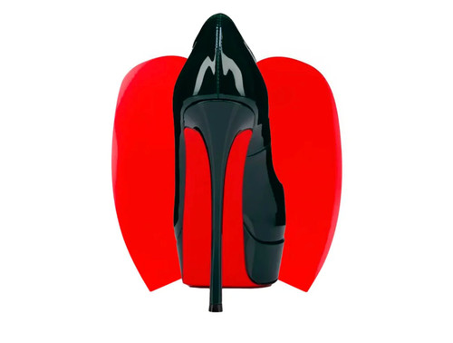Customisation red sole - red,