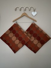 Pair Of Terracotta Cushion Covers