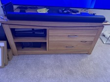 Sold Oak Tv Stand With