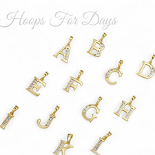 9ct Gold XP Letter pendant on