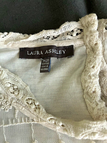 Laura ashley white embroidered - laura,