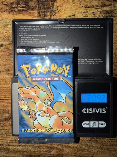 Pokemon base set booster pack - base,
