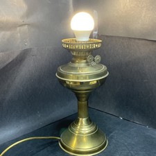 Vintage Converted Brass Oil
