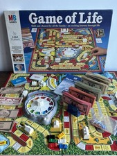 Vintage Retro 1984 MB Games Game Of Life Board Game