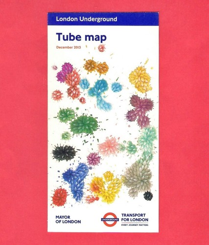London tube map december - london,