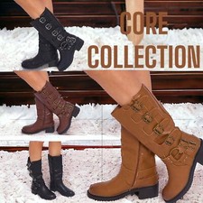 Women's Winter Mid Calf Boots