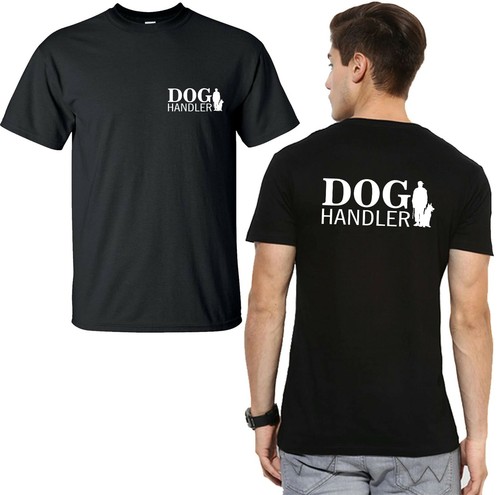 Dog handler left - left, chest