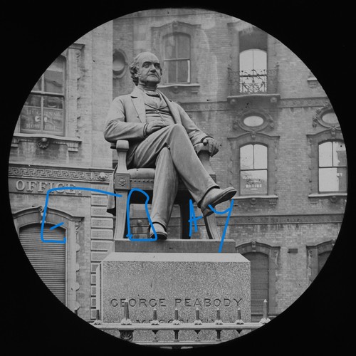 George peabody statue london - peabody,