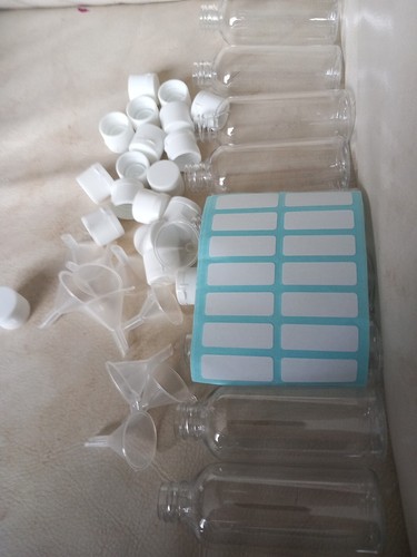 100ml empty plastic bottles - 100ml, +
