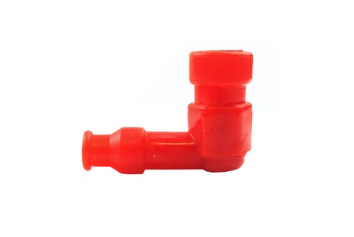 Fir spark plug - rubber, red