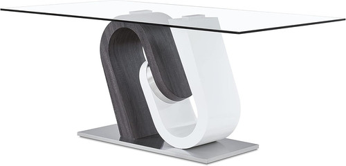 Grey and white - white, dining