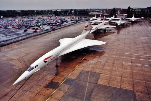 British airways concorde fleet - british,